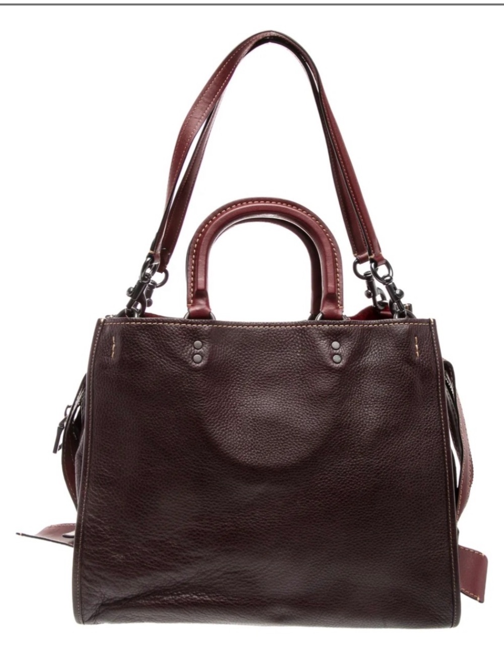 Vintage Coach Rouge 30-Oxblood with Red Interior